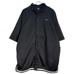 00年代 NIKE BASKETBALL ナイキ バスケットボール 半袖トラックジャケット バスケ スポーツ(メンズ XL)中古 古着 Y0545