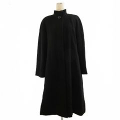 大きいサイズ】Leilian レリアン ロングコート スタンドカラー Aライン 