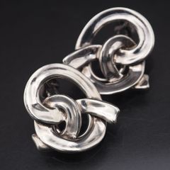 ヴィンテージHERMES エルメスホースビットシルバー カフリンク