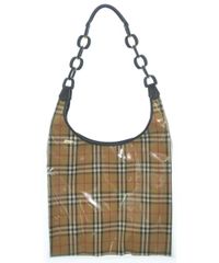 BURBERRY】DK88ミディアム NAVY トレンチ レザー ハンドBAG - メルカリ