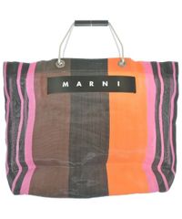 ⭐️美品】 MARNI トートバッグ チューリップ カーキ ボルドー