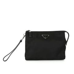 値下げ PRADA ネックストラップ ナイロンポーチ スマホ入れ コイン