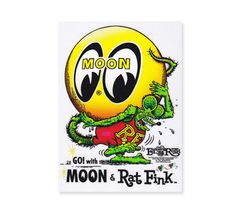 MOONEYES ムーンアイズ RATFINK ラットフィンク ステッカー 車 - メルカリ