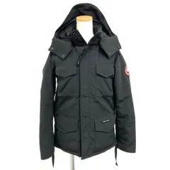カナダグース CANADA GOOSE カムループス ダウンジャケット CA01201 ブラック SS（XS）【中古】