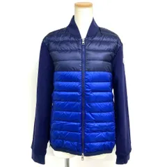 モンクレール MONCLER ダウン切替 ダウンジャケット D10918416900 ブルー M メンズ【中古】のサムネイル