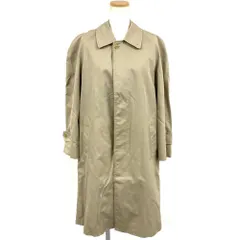 バーバリーズ Burberrys ノバチェック ステンカラーコート ベージュ 42 メンズ【中古】