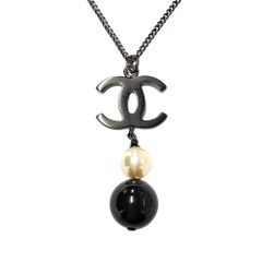 ればさし様専用 CHANEL シャネル ココマーク ネックレス ブラック 06P