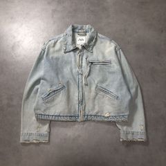 非売品】ZARA デニムジャケット 限定版 Sサイズ メンズ ブルー 新品 