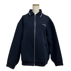 ミュウミュウ MIUMIU ジャケット ブルゾン ウール ポリエステル ML1258 SOOO 1756 ネイビー 40 レディース【中古】のサムネイル