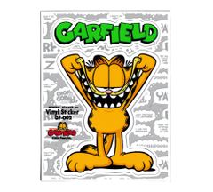 Garfield sticker, cat, American character, cool, stylish, for cars, motorcycles, laptops, suitcases, camping, outdoor activities, guitars, skateboards, car stickers, American goods, GARFIELD smile