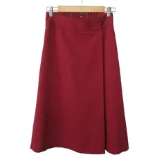 クリアインプレッション CLEAR IMPRESSION スカート ラップテイスト ロング 2 レッド系のサムネイル