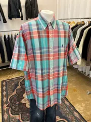 ポロラルフローレン チェック 半袖シャツ