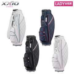 XXIO LADIES キャディバッグ ホワイト ピンク - メルカリ
