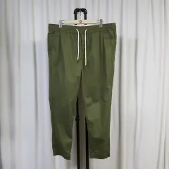 トミーヒルフィガー メンズ 밴딩 紐 ズボン カーキ 41 オススメ