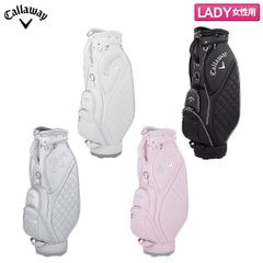 新品 Callaway/キャロウェイ REVA キャディバッグ ホワイト/ピンク