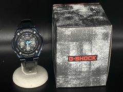CASIO G-SHOCK GST-W300BD アナデジ 電波ソーラー 稼働品 - メルカリ