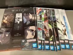 一番くじ　進撃の巨人　F賞　クリアポスター　11枚セット　9種類