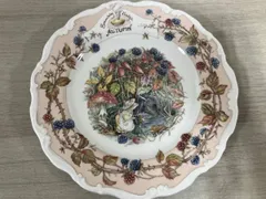 現状品 Royal Doulton ロイヤルドルトン Brambly hedge AUTUMN 20cmプレートのサムネイル