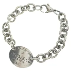 TIFFANY & Co. (ティファニー) リターントゥティファニー オーバルタグ ブレスレット シルバー チェーン SV925
