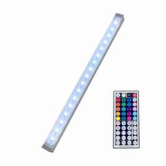 LED ワイヤレススティックライト×4個 RGBカラー リモコン付 USB充電式