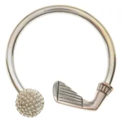 TIFFANY & Co. (ティファニー) ゴルフ キーリング キーホルダー シルバー SV925のサムネイル