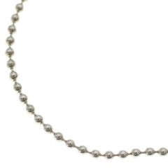 AVALANCHE ボールチェーン 2.5mm 50cm シルバー ネックレス - メルカリ