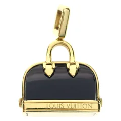 LOUIS VUITTON (ルイヴィトン) アルマ オニキス ペンダントトップ ネックレストップ ゴールド×ブラック 750YGのサムネイル