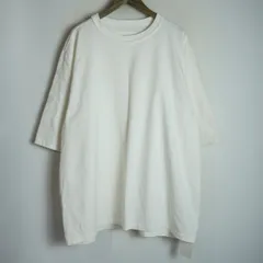 正規 CAMIEL FORTGENS カミエル フォートへンス 011 TEE SHORT SLEEVE 半袖 Tシャツ カットソー ホワイト L 本物 2626Q★4のサムネイル