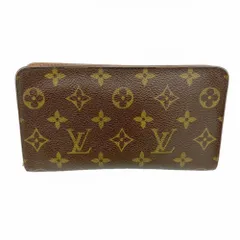 LOUIS VUITTON(ルイヴィトン) 長財布 モノグラム ポルト モネ・ジップ M61727 ■外側　⇒　モノグラム・キャンバス■内側　⇒　レザー ルイヴィトン モノグラム ポルトモネジップ ブラウン M61727 メンズ