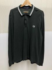 FRED PERRY×BEAMS 別注 長袖 ポロ スウェット グリーン - メルカリ