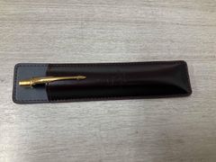 希少】CROSS 本革巻き ボールペン＆純正レザーペンケース セット