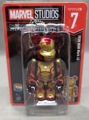 サニーサイドアップ HAPPYくじ BE@RBRICK MARVEL STUDIO ベアブリック賞 7.IRON MAN Mark 42 100%