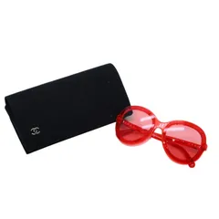 極美品 CHANEL シャネル サングラス アイウェア 71199A S1828 ココ