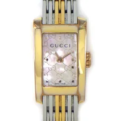 グッチ GUCCI 腕時計 Gメトロ 8600L/YA086516 レクタンギュラー GG柄 ピンクシェル文字盤 GP SS クオーツアナログ 【箱・保付き】 【中古】のサムネイル