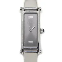 グッチ GUCCI 腕時計 ブレスウォッチ 1500L レクタンギュラー サンレイ シルバー文字盤 SS クオーツアナログ 【中古】のサムネイル