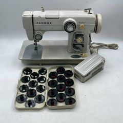JANOME ジャノメミシン アンティークミシン台 テーブル アイアン