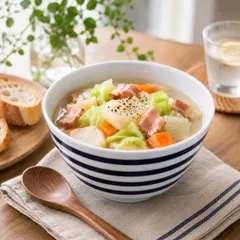 波佐見焼 ボーダーボーダー どんぶり（ボーダー5本） 大きめボウル 麺鉢 ラーメン鉢 サラダボウル おしゃれ 磁器 北欧のサムネイル