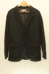 【中古】 BEAUTY & YOUTH UNITED ARROWS メンズジャケット L ボンディング 2ボタン ジャケット BEAUTY & YOUTH UNITED ARROWS L 黒 ブラック 無地
