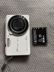 Casio ex-zs28 デジタルカメラ ホワイト - メルカリ