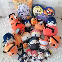 チェンソーマン ぬいぐるみ 大量まとめ売り タグあり多数  マスコット グッズ セット ポチタ クッション 24点セット 24のサムネイル