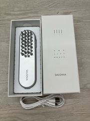 SALONIA 美顔器 シルバー 充電ケーブル付き - メルカリ