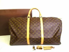 ルイヴィトン LOUIS VUITTON モノグラム キーポル 60 ボストンバッグ 旅行カバン メンズ レディース 【新品同様】