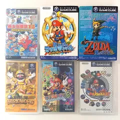 ゲームキューブ　ゲームソフト　まとめ売り　6点セット　#m00316