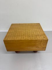 脚付き碁盤 厚さ14.5cm ヘソあり 囲碁 道具 アンティーク - メルカリ