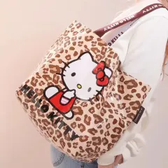 (最安値) Sanrio ハローキティ レオパード トートバッグ エコバッグ