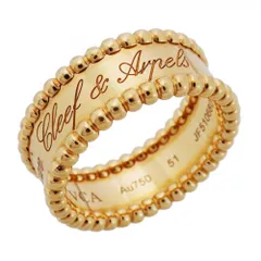 ヴァン・クリーフ＆アーペル(Van Cleef & Arpels) ヴァンクリーフ＆アーペル リング シニアチュール 18KYG イエローゴールド ＃51レディースのサムネイル