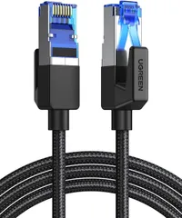 16P929 UGREEN LANケーブル CAT8 5M メッシュLANケーブル カテゴリー8