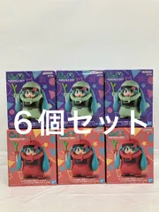 未開封 ガンダム45周年×初音ミク フィギュア シャアザクぐるみ 他 2種 6個セット LF5228 f107
