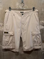【 POLO JEANS CO. RALPH LAUREN / Cargo Shorts / W32 〜 W34 】ポロジーンズ ラルフローレン　カーゴショーツ　ショートパンツ　ハーフパンツ　リップストップ　サイドアジャスター　オフホワイト