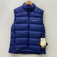 【加古川店】 中古 mont-bell | モンベル ダウンベスト EX 800 ﾗｲﾄｱﾙﾊﾟｲﾝ 1101610 ブルー サイズ：L 【92】